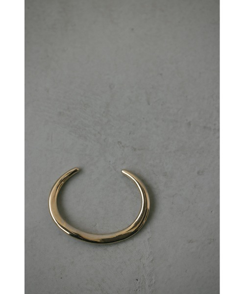 STYLEMIXER(スタイルミキサー)の「フラットカーブバングル(バングル/リストバンド・レディース・ゴールド/シルバー・FREE)」の12枚目の写真