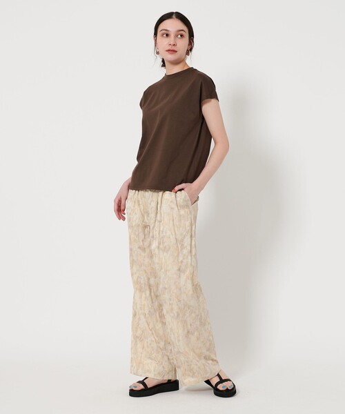 Beauty&youth ジャガードゴムタックパンツ BEAUTY&YOUTH UNITED ARROWS（ビューティーアンドユース