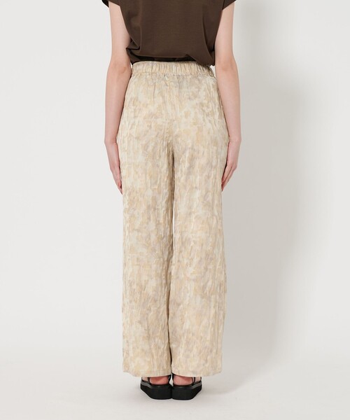 Beauty&youth ジャガードゴムタックパンツ BEAUTY&YOUTH UNITED ARROWS（ビューティーアンドユース