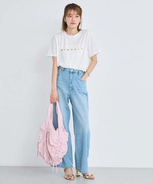 attiree(アティレー)の「ギャザーリボンショルダーバッグ(ショルダーバッグ・レディース・ブラック/グリーン/ピンク/ベージュ・FREE)」の11枚目の写真