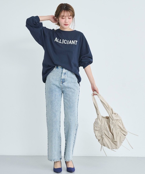 attiree(アティレー)の「ギャザーリボンショルダーバッグ(ショルダーバッグ・レディース・ブラック/グリーン/ピンク/ベージュ・FREE)」の8枚目の写真