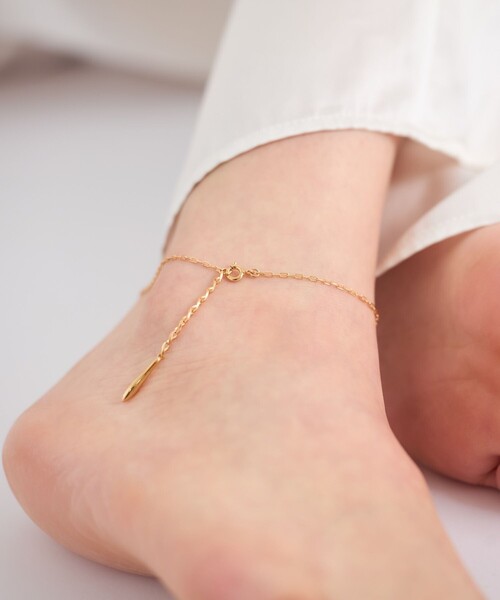 ete(エテ)の「○チャーム アンクレット(アンクレット・レディース・イエローゴールド・FREE)」の5枚目の写真