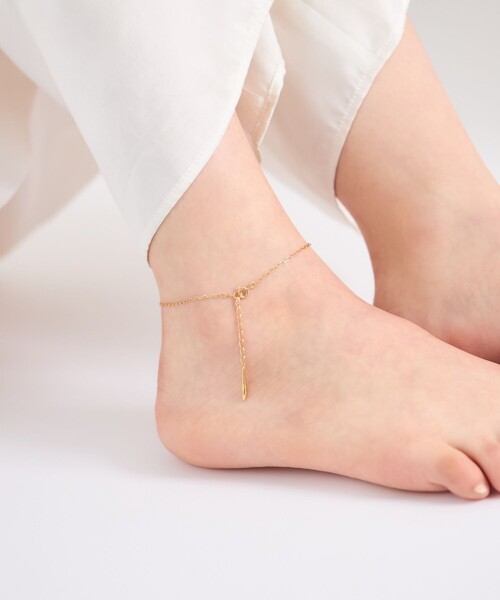 ete(エテ)の「○チャーム アンクレット(アンクレット・レディース・イエローゴールド・FREE)」の6枚目の写真