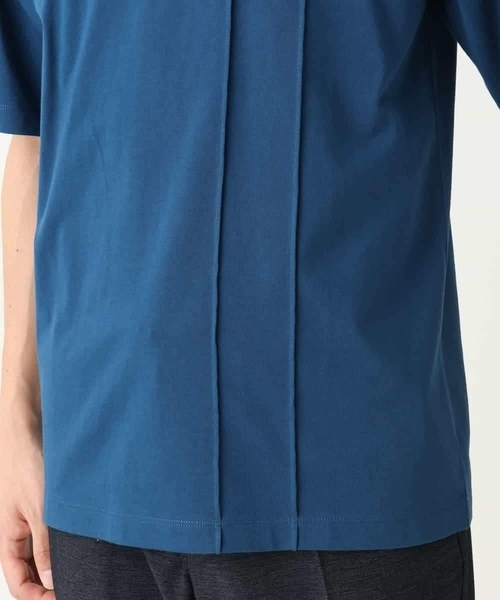 a.v.v(アーヴェヴェ)の「【接触冷感】ピンタックセミワイドシルエットカットソー(Tシャツ/カットソー・メンズ・ブラック/ブルー/ホワイト・50/48/44/46/52)」の22枚目の写真