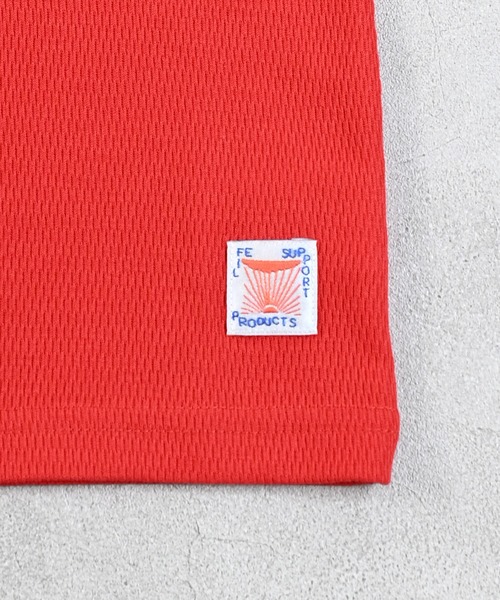 Life Support Products（ライフサポートプロダクツ）の「【吸水速乾】サーマルメッシュ無地タンクトップ（タンクトップ・キッズ・チャコール/イエロー/カーキ/オフホワイト/レッド・95/130/80/120/110/100/90）」の14枚目の写真