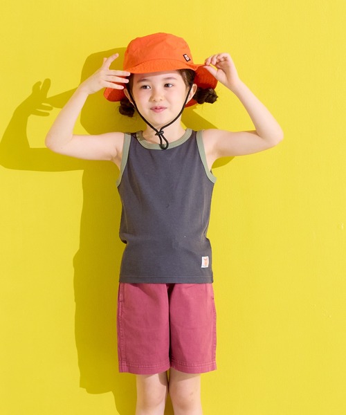 Life Support Products（ライフサポートプロダクツ）の「【吸水速乾】サーマルメッシュ無地タンクトップ（タンクトップ・キッズ・チャコール/イエロー/カーキ/オフホワイト/レッド・95/130/80/120/110/100/90）」の10枚目の写真