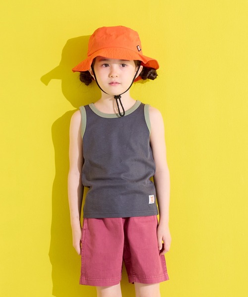 Life Support Products（ライフサポートプロダクツ）の「【吸水速乾】サーマルメッシュ無地タンクトップ（タンクトップ・キッズ・チャコール/イエロー/カーキ/オフホワイト/レッド・95/130/80/120/110/100/90）」の11枚目の写真