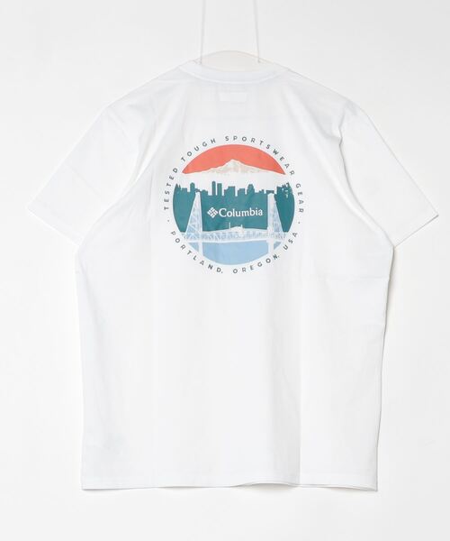 Columbia（コロンビア）の「コロンビア  MレジェンドトレイルショートスリーブTシャツ（Tシャツ/カットソー・メンズ・キャメル/ホワイト/ブラック・M/L/LL/S）」の4枚目の写真
