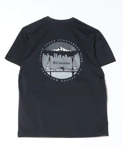 Columbia（コロンビア）の「コロンビア  MレジェンドトレイルショートスリーブTシャツ（Tシャツ/カットソー・メンズ・キャメル/ホワイト/ブラック・M/L/LL/S）」の5枚目の写真