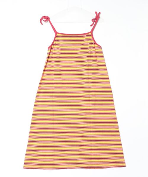 WALLA WALLA SPORT（ワラワラスポーツ）の「STRIPE CAMISOLE ONEPIECE（ワンピース・レディース・ブラック系その他/ベージュ系その他/イエロー系その他/ネイビー系・MEDIUM）」の5枚目の写真