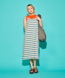 WALLA WALLA SPORT（ワラワラスポーツ）の「STRIPE CAMISOLE ONEPIECE（ワンピース）」