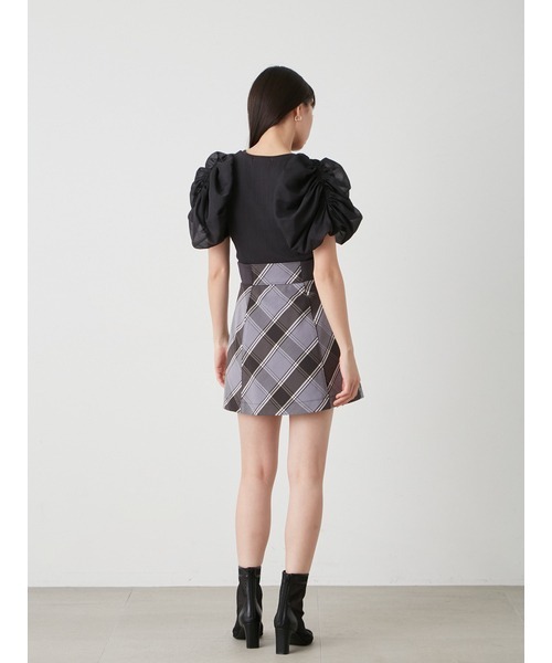 Tシャツ(半袖/袖なし) SNIDEL - Andmary Mew frill tops セール/ブランド古着】半袖カットソー（Tシャツ/カットソー