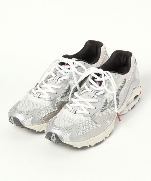 MIZUNO(ミズノ )の「【MIZUNO / ミズノ】WAVE RIDER 10(MEN)(スニーカー・メンズ・ブラック/ライトグレー・MEDIUM/LARGE)」の1枚目の写真