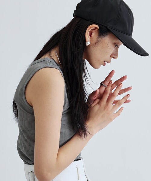 GALLEST（ギャレスト）の「【再入荷】ランダムリブタンクトップ（タンクトップ・レディース・グレー/ブラック/ホワイト・38）」の13枚目の写真