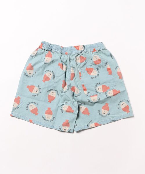 BOBO CHOSES(ボボショーズ)の「Morning Egg all over woven bermuda shorts(その他パンツ・キッズ・ライトブルー・2-3YEAR/4-5YEAR/8-9y/6-7YEAR/10-11y/12-13y)」の7枚目の写真