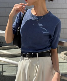 NOGLE（ノグル）の「【NOGLE/ノグル】サマーニットトップス（ニット/セーター）」