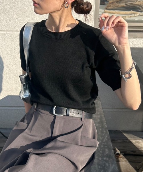 NOGLE（ノグル）の「【NOGLE/ノグル】サマーニットトップス（ニット