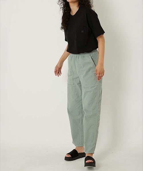 HOLLYWOOD RANCH MARKET（ハリウッドランチマーケット）の「Hエンブロイダリー ポケットショートスリーブTシャツ（Tシャツ/カットソー・メンズ・ホワイト/ピンク/グリーン/ベージュ/ブルー/ブラック・SMALL/MEDIUM/LARGE/X-LARGE）」の21枚目の写真