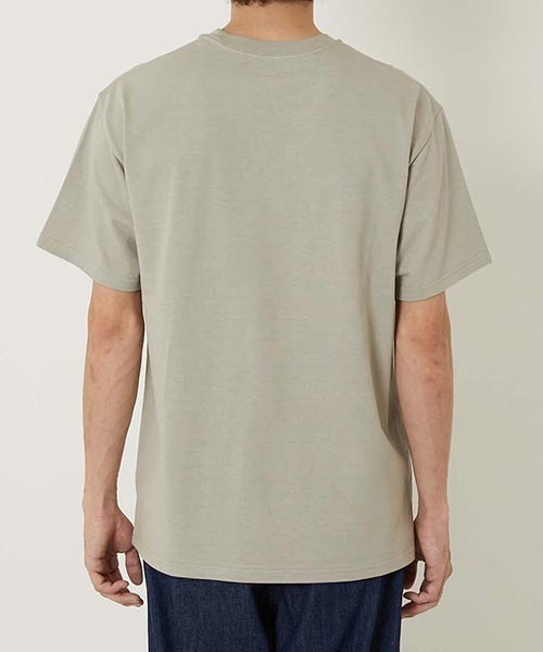 HOLLYWOOD RANCH MARKET（ハリウッドランチマーケット）の「Hエンブロイダリー ポケットショートスリーブTシャツ（Tシャツ/カットソー・メンズ・ホワイト/ピンク/グリーン/ベージュ/ブルー/ブラック・SMALL/MEDIUM/LARGE/X-LARGE）」の16枚目の写真