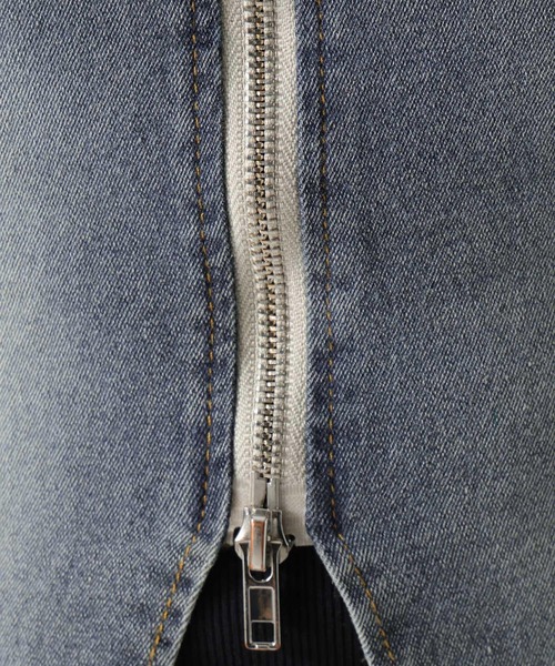 FOREVER 21（フォーエバー トゥエンティーワン）の「【2025SS】ノースリヴィンテージライクデニムブラウス（シャツ/ブラウス・レディース・ブルー/ブラック・SMALL/MEDIUM）」の18枚目の写真