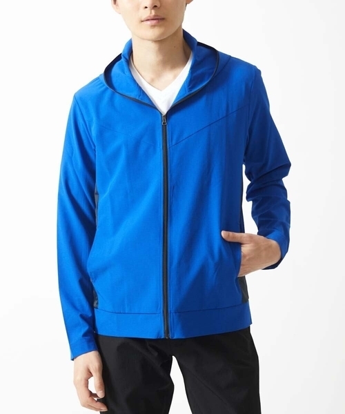 MK MICHEL KLEIN HOMME （エムケーミッシェルクランオム）の「【洗える / 通気性】サマードッツパーカー（パーカー・メンズ・ブルー/ネイビー・51/46/48）」の17枚目の写真