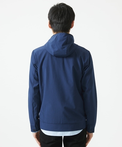 MK MICHEL KLEIN HOMME （エムケーミッシェルクランオム）の「【洗える / 通気性】サマードッツパーカー（パーカー・メンズ・ブルー/ネイビー・51/46/48）」の7枚目の写真