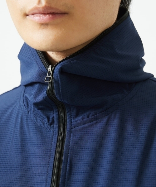 MK MICHEL KLEIN HOMME （エムケーミッシェルクランオム）の「【洗える / 通気性】サマードッツパーカー（パーカー・メンズ・ブルー/ネイビー・51/46/48）」の10枚目の写真