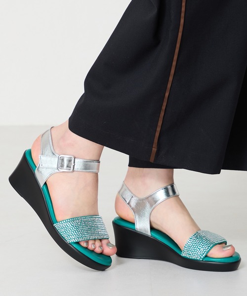 ETRO★ウェッジヒール サンダル Sally Pro]ラウンドトゥ ウェッジヒール サンダル – VIVAIA JAPAN