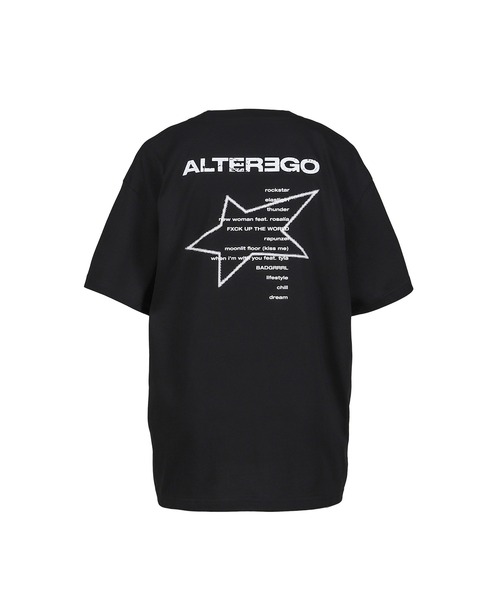 NUBIAN(ヌビアン)の「ALBUM T-SHIRTS(Tシャツ/カットソー・レディース・ブラック・LARGE/MEDIUM/SMALL/X-LARGE/XX-LARGE)」の2枚目の写真