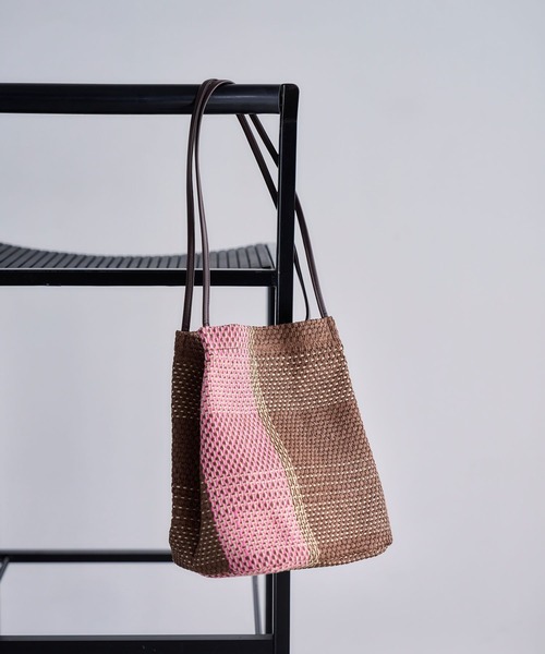 studio CLIP（スタディオクリップ）の「軽らくロングハンドルトート（トートバッグ・レディース・ピンク/グリーン/ブラック/パープル/オレンジ・FREE）」の4枚目の写真