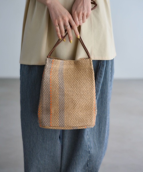 studio CLIP（スタディオクリップ）の「軽らくロングハンドルトート（トートバッグ・レディース・ピンク/グリーン/ブラック/パープル/オレンジ・FREE）」の12枚目の写真