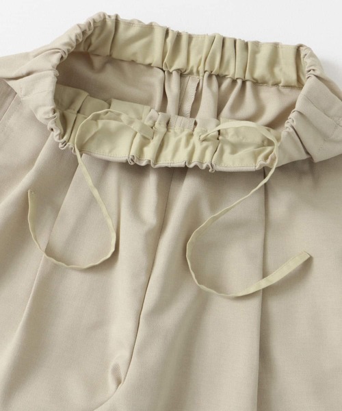 FORK&SPOON（フォークアンドスプーン）の「FORK&SPOON　ドライオックスイージーパンツ（その他パンツ・レディース・ベージュ/ブラック・1/2）」の21枚目の写真