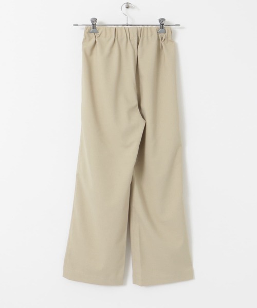 FORK&SPOON（フォークアンドスプーン）の「FORK&SPOON　ドライオックスイージーパンツ（その他パンツ・レディース・ベージュ/ブラック・1/2）」の22枚目の写真