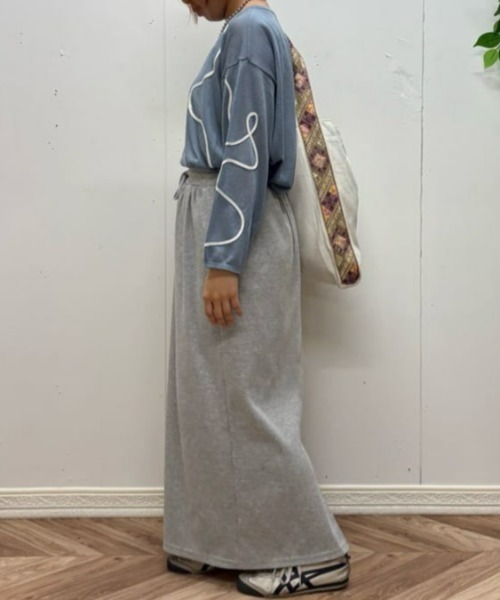 Right-on（ライトオン）の「【HONEYSUCKLE ROSE】コード刺繍プルオーバー（その他トップス・レディース・オフホワイト/ブルー・L/M）」の9枚目の写真