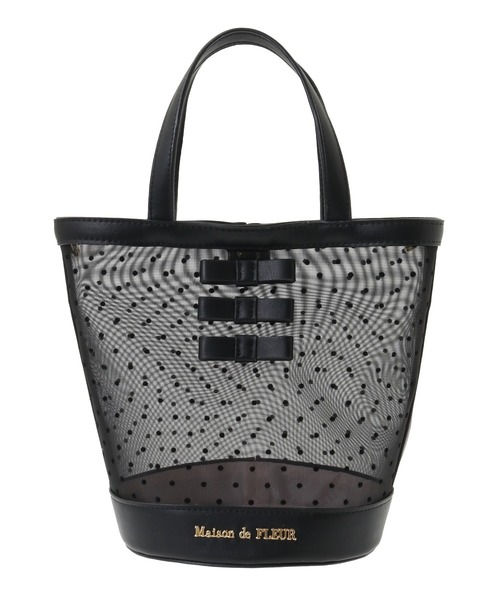 メッシュチュールバッグ（ハンドバッグ）｜Maison de FLEUR