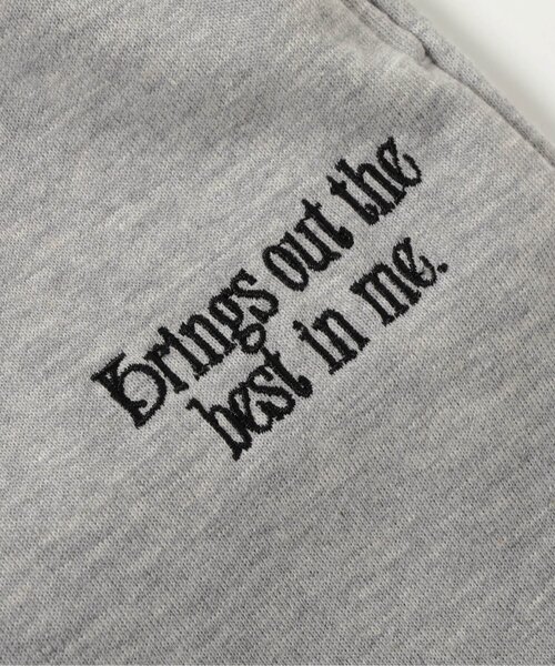 algy（アルジー）の「スウェットワイドハーフパンツ（スウェットパンツ・キッズ・グレー/オフホワイト/ブラック・XX-SMALL/X-SMALL/SMALL/MEDIUM）」の13枚目の写真