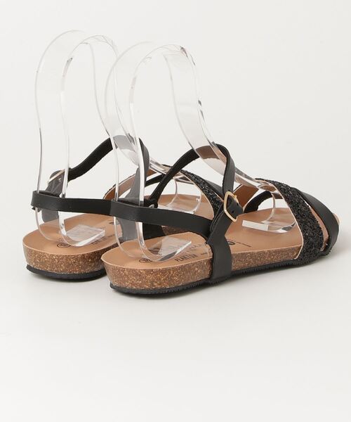 PLAKTON(プラクトン)の「【PLAKTON】カラー別注 アンクルストラップサンダル(サンダル・レディース・シルバー/ブラック/ゴールド・S/M/L)」の18枚目の写真