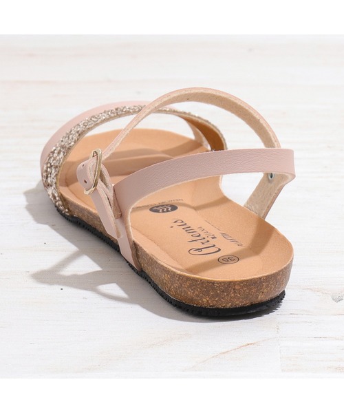 PLAKTON(プラクトン)の「【PLAKTON】カラー別注 アンクルストラップサンダル(サンダル・レディース・シルバー/ブラック/ゴールド・S/M/L)」の11枚目の写真