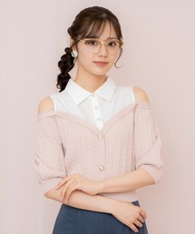 【RICA様確認用】ウィルセレクション　半袖ニット　クリーム RICA様確認用】ウィルセレクション 半袖ニット クリーム
