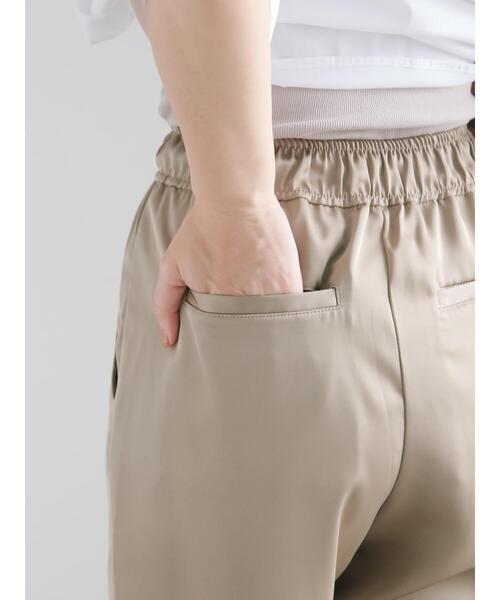 Te chichi（テチチ）の「サテンドロストヘムパンツ（その他パンツ・レディース・カーキ/モカ・F）」の14枚目の写真