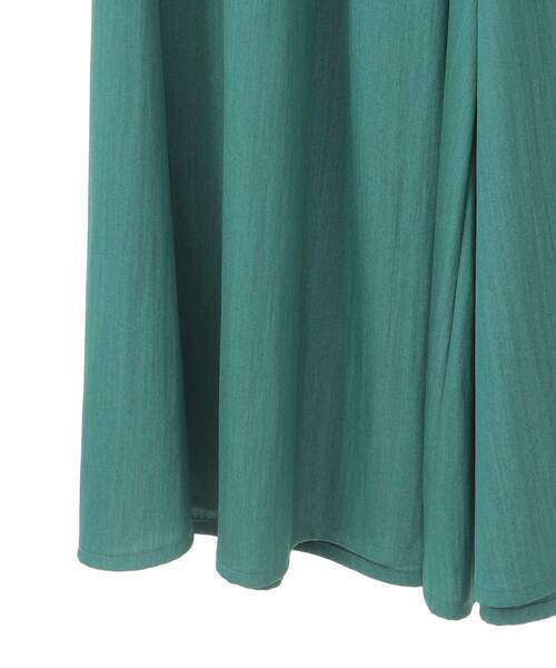 セール】(選べる丈2サイズ)接触冷感ギャザースカーチョ【WEB限定