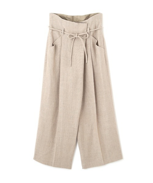 ETRE TOKYO（エトレトウキョウ）の「フロントデザインハイウエストパンツ（その他パンツ・レディース・ホワイト/ベージュ・S/M）」の16枚目の写真