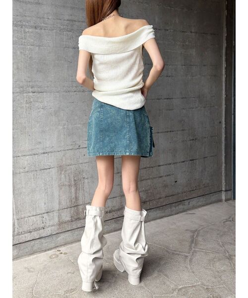 EVRIS(エヴリス)の「2WAYサボ&カバーブーツ(ブーツ・レディース・ブラック/ホワイト・SMALL/MEDIUM/LARGE)」の13枚目の写真