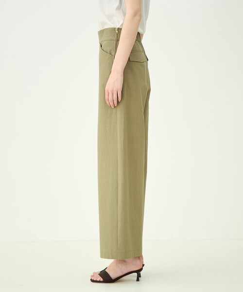 MACPHEE(マカフィー)の「ハイツイストボイル ワイドパンツ(その他パンツ・レディース・ホワイト/ネイビー・36/34/32)」の5枚目の写真
