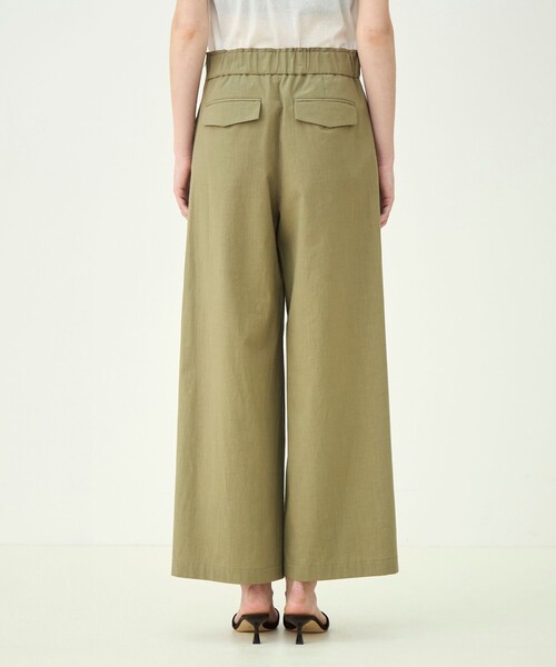 MACPHEE(マカフィー)の「ハイツイストボイル ワイドパンツ(その他パンツ・レディース・ホワイト/ネイビー・36/34/32)」の6枚目の写真