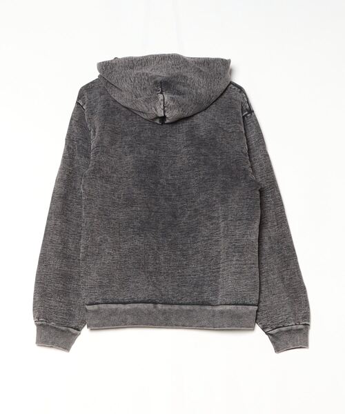 LOS ANGELES APPAREL(ロサンゼルスアパレル)の「【50%OFF】Los Angeles Apparel/ロサンゼルスアパレル MW hooded ミネラルウォッシュフーディー ヴィンテージ風 パーカー ウォッシュ加工(パーカー・メンズ・ブラウン/ブラック/グレー・S/XL/M/L)」の4枚目の写真
