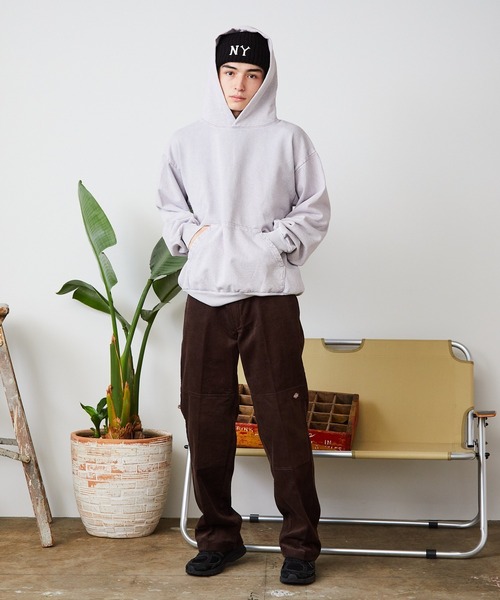 LOS ANGELES APPAREL(ロサンゼルスアパレル)の「【50%OFF】Los Angeles Apparel/ロサンゼルスアパレル MW hooded ミネラルウォッシュフーディー ヴィンテージ風 パーカー ウォッシュ加工(パーカー・メンズ・ブラウン/ブラック/グレー・S/XL/M/L)」の17枚目の写真