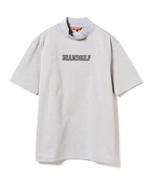 BEAMS GOLF ハイネックシャツ グレー BEAMS ビームスゴルフ 長袖ハイネックシャツ グレー×ライト