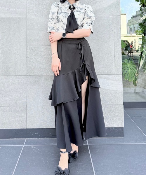 NOMAE（ノーマエ）の「スカーフ付きブラウス（シャツ/ブラウス・レディース・ブラック系その他/ブラック/ホワイト/ピンク/ピンク系その他・FREE）」の19枚目の写真