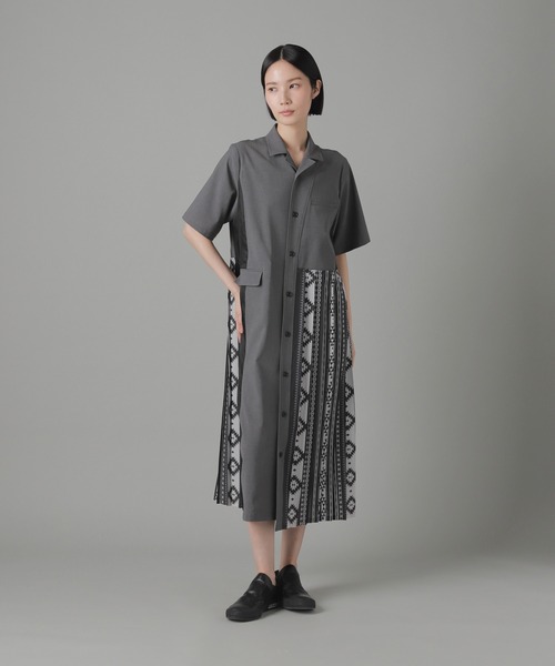 ZUCCAのワンピース ZUCCa 「ZUCCa」 長袖ワンピース M オレンジ レディース